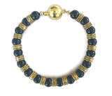 Black Stone Bracelet for Men