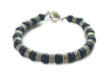 Black Stone Bracelet forr Men
