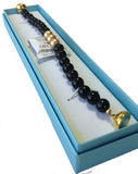 Black Agate Pearl Bracelet for Women
